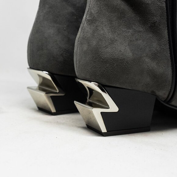 Giuseppe Zanotti Lightning Bolt Ankle Boots - Picture 8 of 8